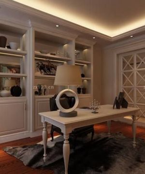 欧式风格博古架设计图