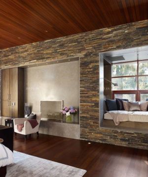 主卧室飘窗垫设计图片大全