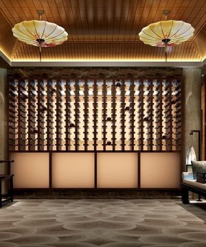 茶楼会所经典中式地毯贴图设计效果图