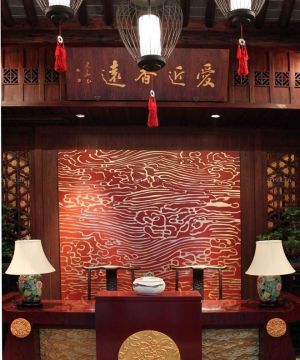 风格茶楼经典中式风格会所设计图片