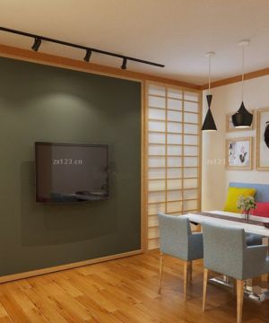 日式室内餐厅装修设计图