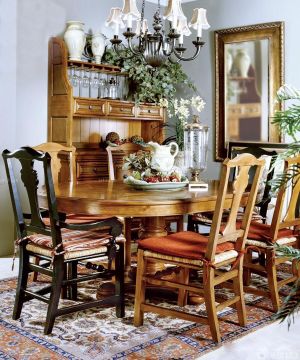 2025最新美式田园家具田园风格装修设计效果图