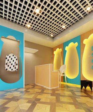 2025精品童装店欧式混搭装修设计图