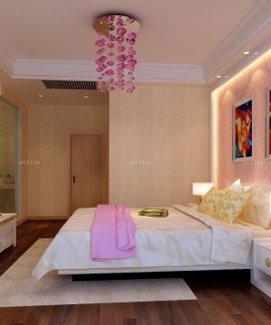 2025最新简约风格主卧墙角线设计图片