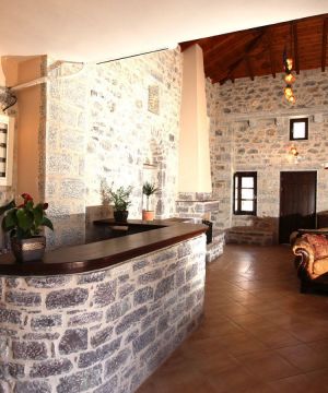 2025最新小型宾馆吧台装修效果图片