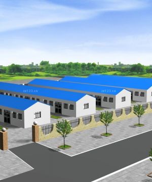 小型单层工业厂房设计效果图片欣赏