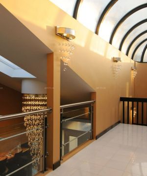 客厅过道吊顶造型装修设计图片