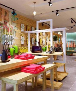 个性儿童服装店装修案例