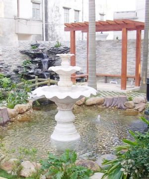 最新现代家装洋房入户花园设计图片大全