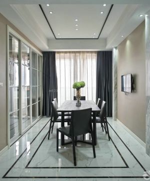 2025 餐厅白色踢脚线设计图片