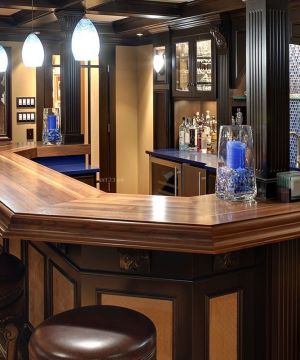 2025最新古典欧式风格特色酒吧装修实景图欣赏