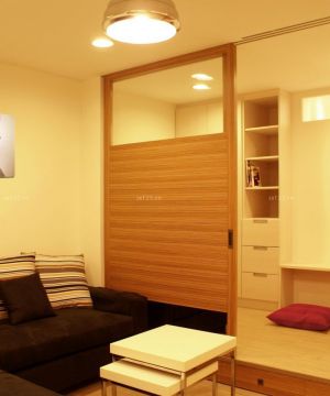 2025家装现代简约风格黄色门框样板房设计