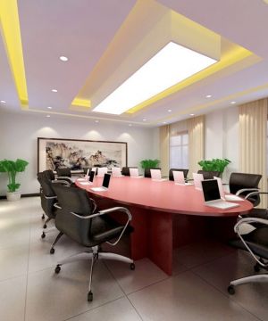 写字楼会议室装饰图片