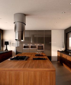 2025现代日式整体厨房装修效果图