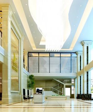 2025现代厂房大厅吊顶装潢设计图