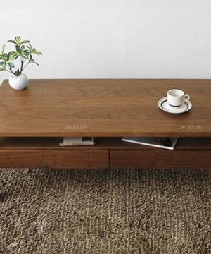 2025简约风格榻榻米茶几效果图欣赏