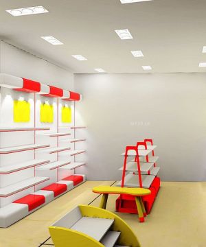 2025时尚外贸童装店货柜设计效果图