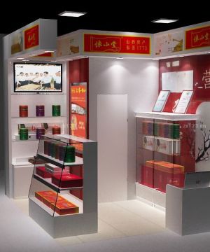 新式现代展厅货柜装饰图片