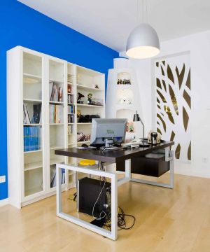 80平米跃层书房隔断设计装修效果图欣赏