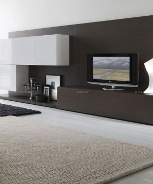 时尚简约风格130平米样板房装修图2025