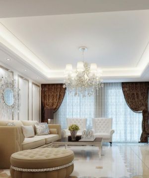 简欧风格130平米房子装修效果图