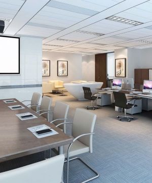 2025简装写字楼拼花地砖装修效果图大全