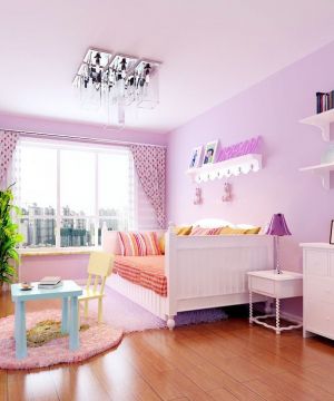 2025普通房子女孩卧室装修效果图