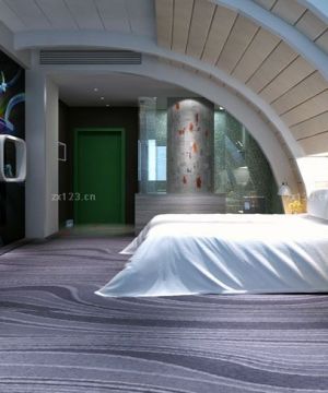 奢华主题酒店套房欧式风格装修设计图