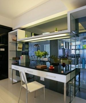 最新现代中式风格书房装修图