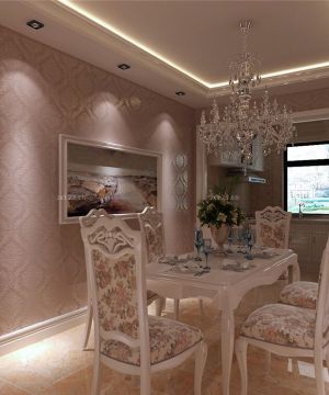 2025最新欧式餐厅背景墙装饰画设计案例