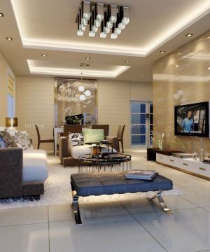2025现代风格家装效果图客厅