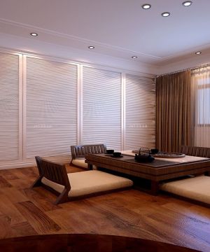 榻榻米地台升降桌装修效果图片大全