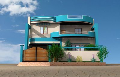 农村二层别墅别墅阳台装修设计图片