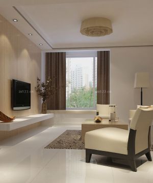 现代家装客厅飘窗装修效果图欣赏2025