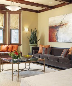 最新家装客厅飘窗装修效果图大全2025