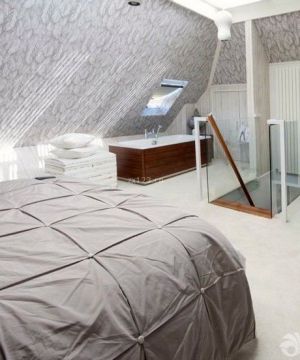 90平带平顶阁楼小户型小卧室最新装修图片欣赏