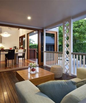 2025创意二层半别墅阳台设计图片大全