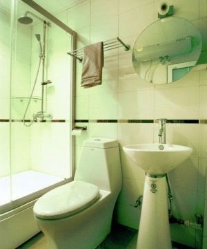 2025现代中式风格瓷砖卫浴装修效果图