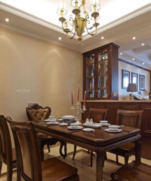 最新特色家装客厅酒柜设计装修效果图大全