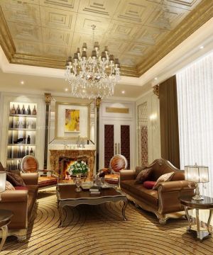 家装客厅酒柜设计最新装修图片大全