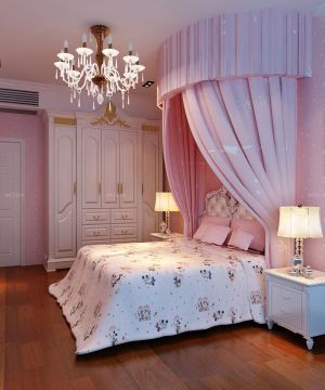 2025别墅欧式公主卧室设计装修图片大全