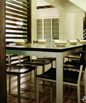 2025新中式两室两厅餐厅装修效果图大全