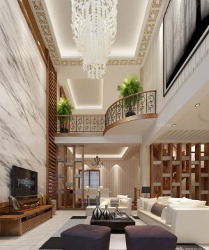 乡村二层别墅隔断设计图片大全2025