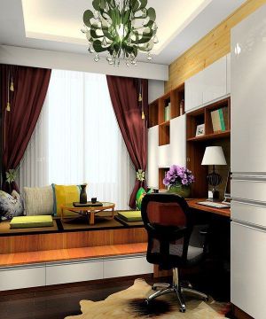 最新小户型装修榻榻米客厅吊灯装修效果图大全