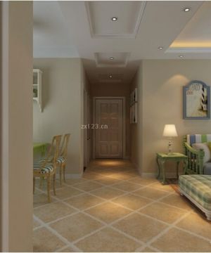 家装进门玄关白色门装修图片2025