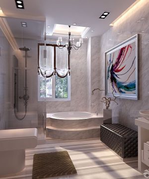 农村别墅卫生间浴室装修图片欣赏