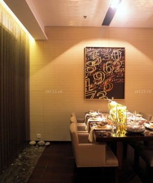 简欧风格餐厅最新设计图片2025