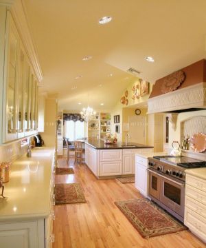 经典农村别墅厨房装修图片2025