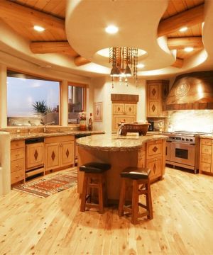 2025创意小户型别墅厨房吊顶设计图片大全