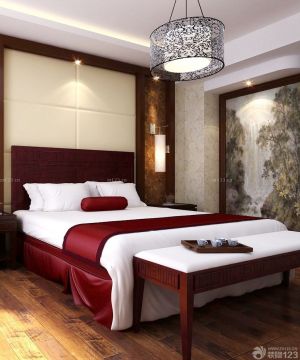 豪华别墅内部卧室墙面装饰图片欣赏2025